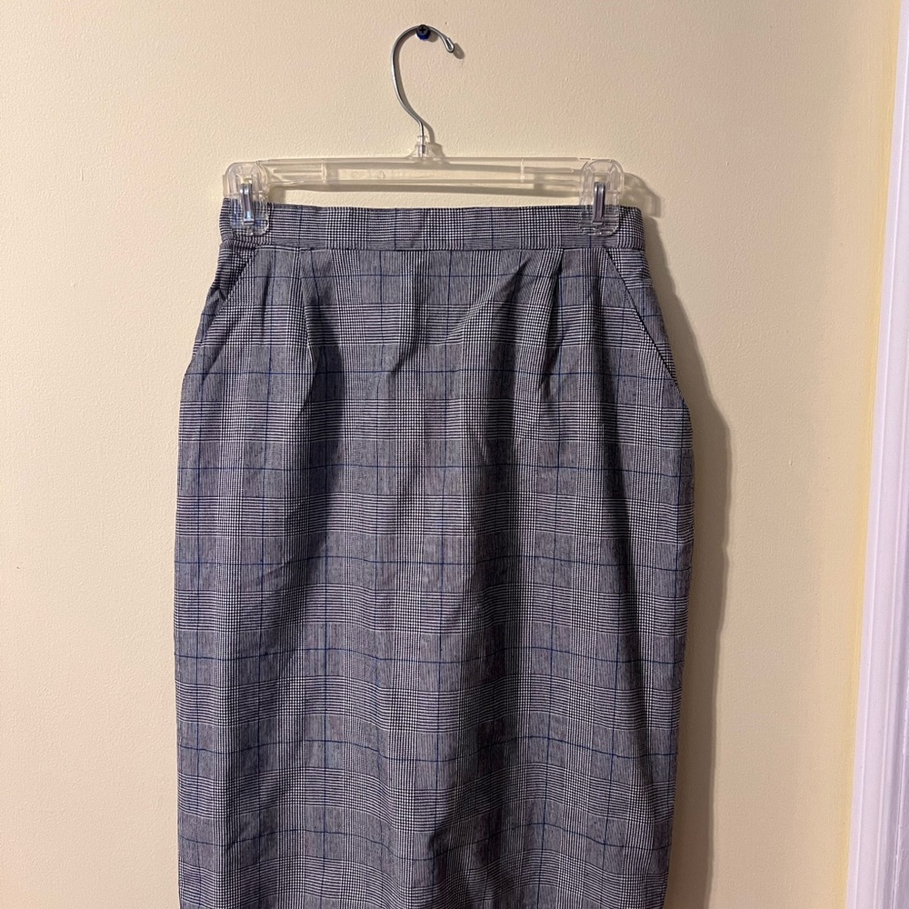 Gray Pencil Skirt for Women